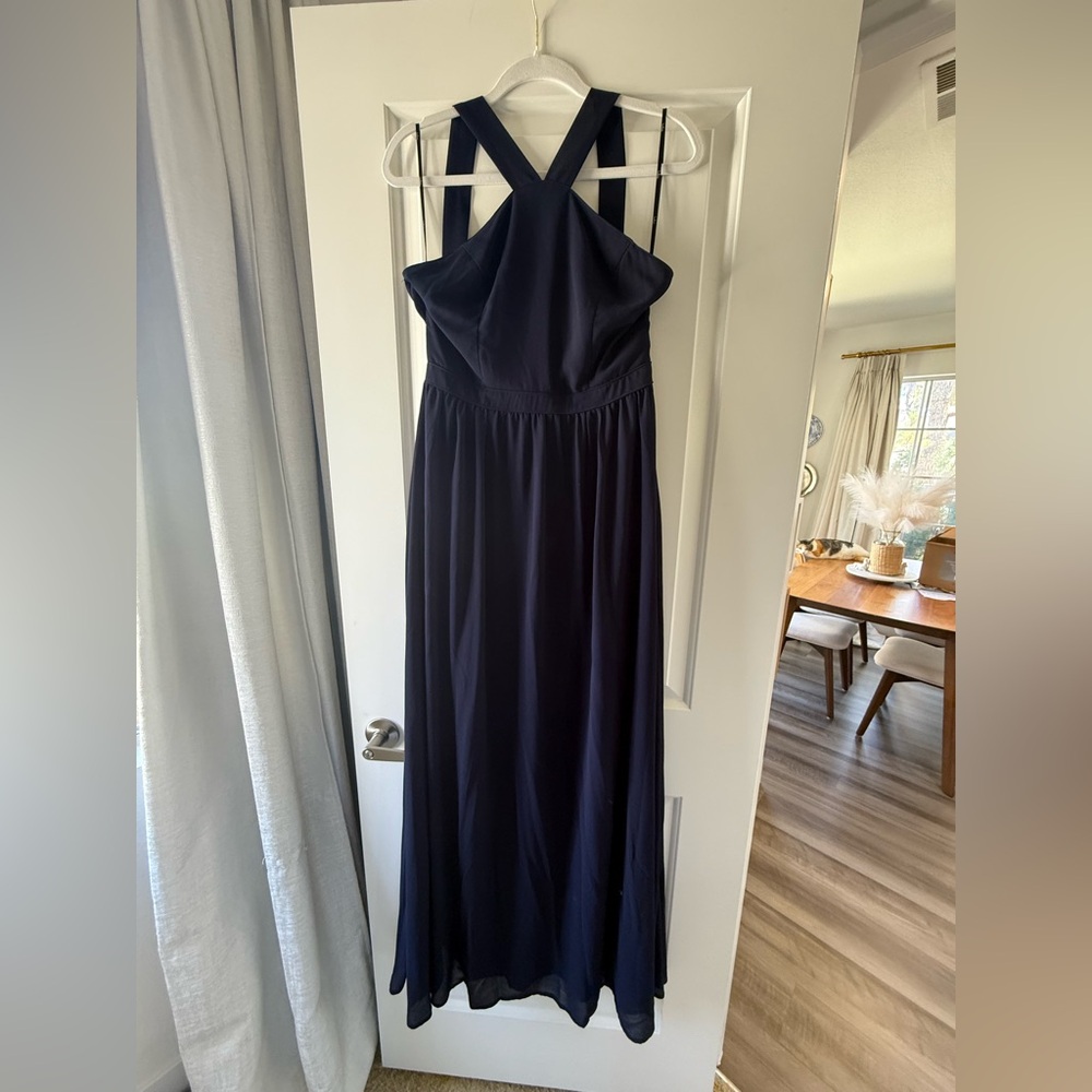 Lulu's Navy Blue Dress